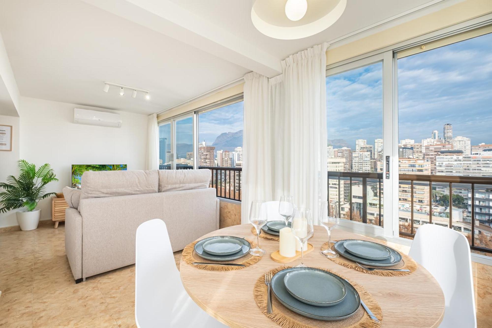 Apartamento Currus Miramar Playa 貝尼多姆 外观 照片