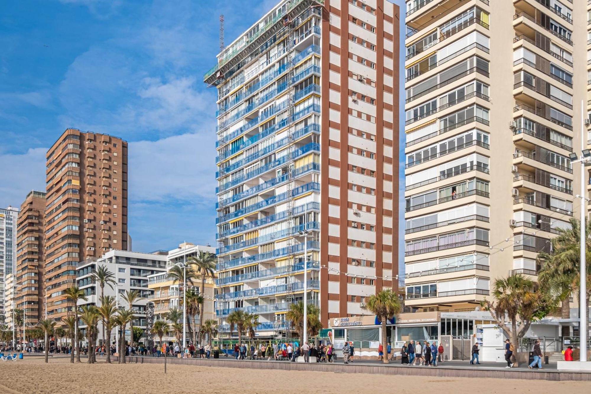 Apartamento Currus Miramar Playa 貝尼多姆 外观 照片